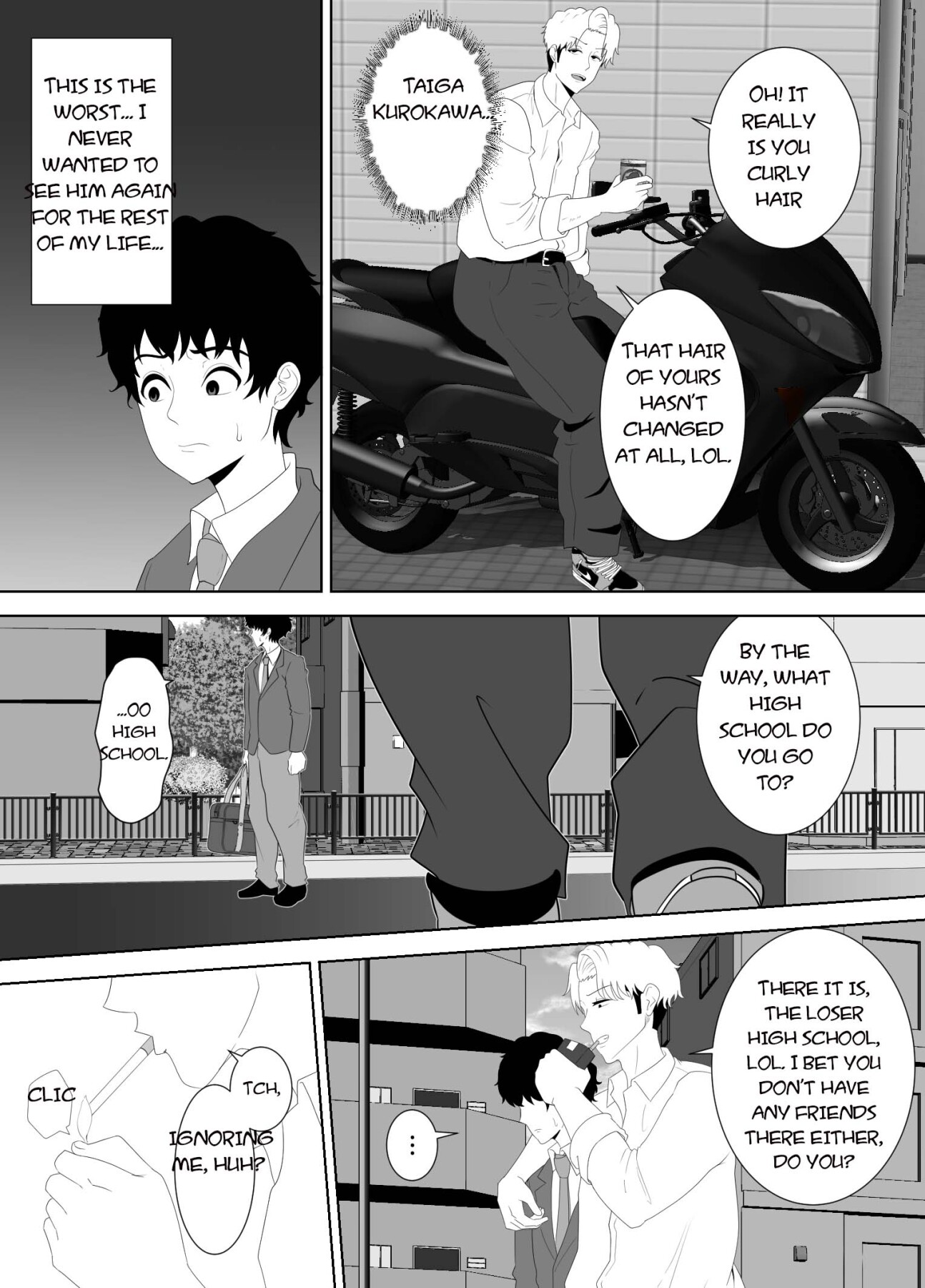 Hentai Manga Comic-Fallen mother after school-Read-11